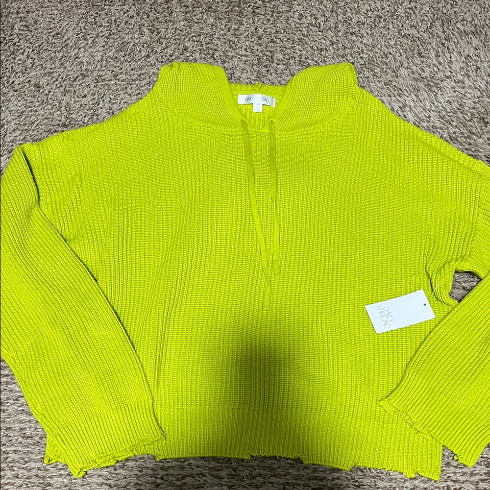 Bright green Sweater